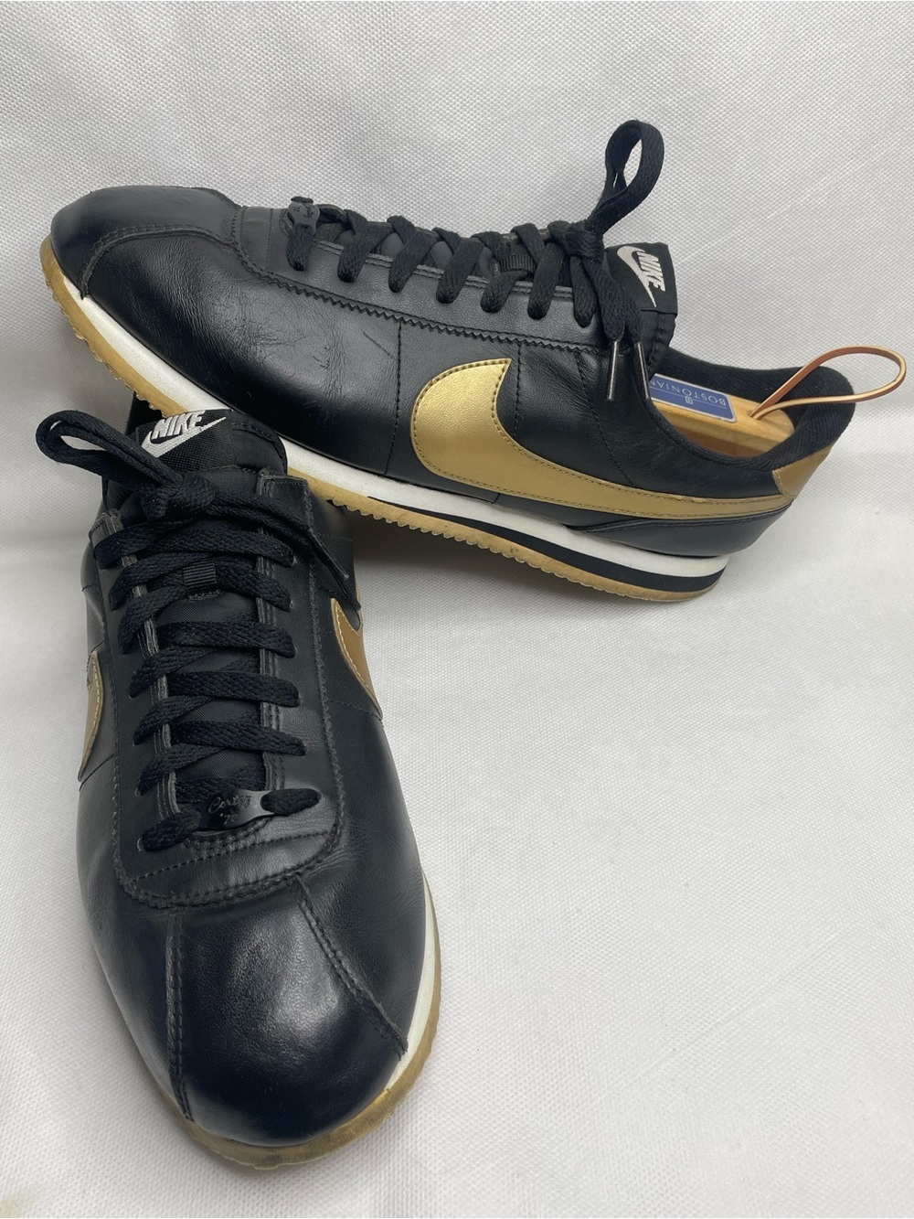 Nike Cortez Premium XLV 45th Anniversary Mens Size US 12 Black & Gold 884412-001